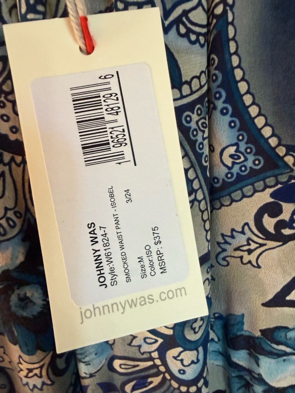 Johnny Was Set - Picture 5 of 7